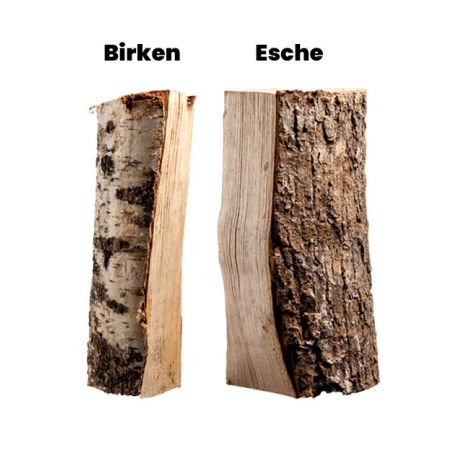Palette kammergetrocknetes gespalten Birken/Esche Brennholz mischfeuerholz 25cm
